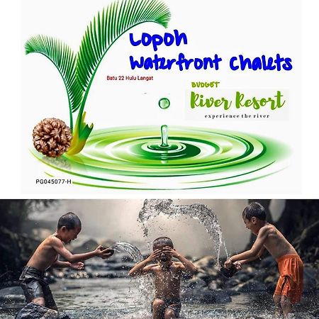 Lopoh Waterfront Budget Chalets Villa Хулу Лангат Екстериор снимка