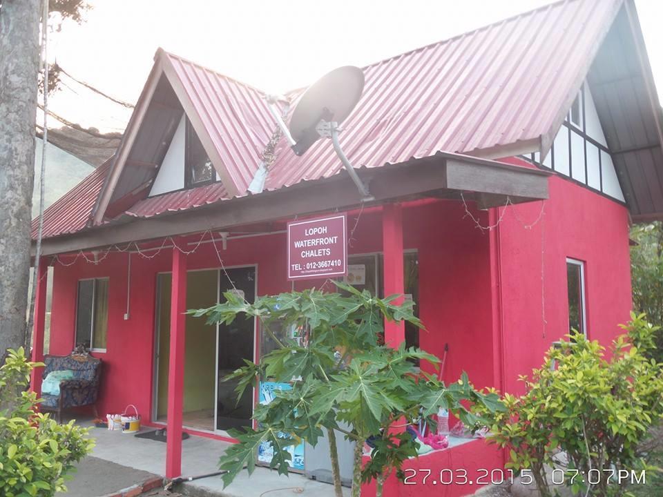 Lopoh Waterfront Budget Chalets Villa Хулу Лангат Екстериор снимка